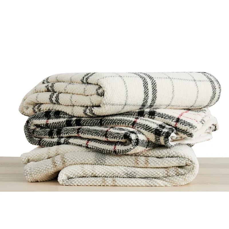 Knitted Throw Blanket