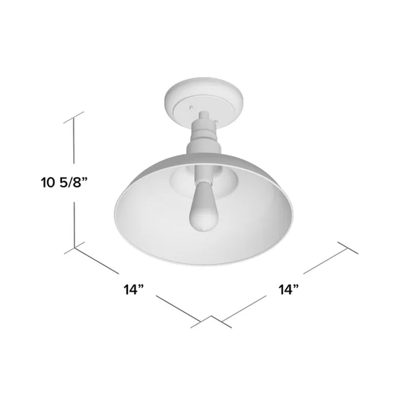 Lainey Outdoor Semi Flush Mount