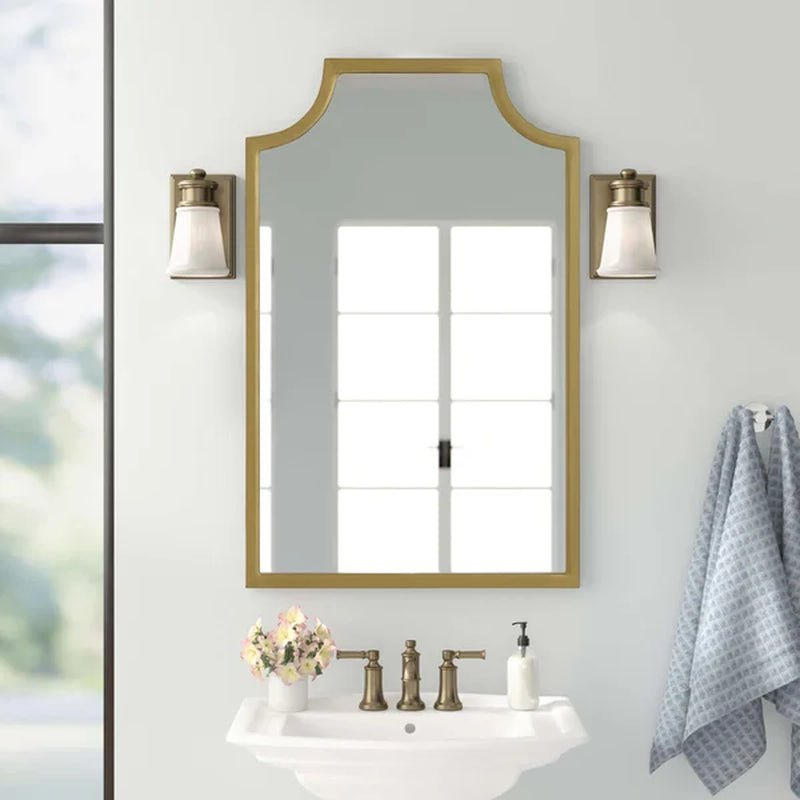 Otha Arch Metal Wall Mirror