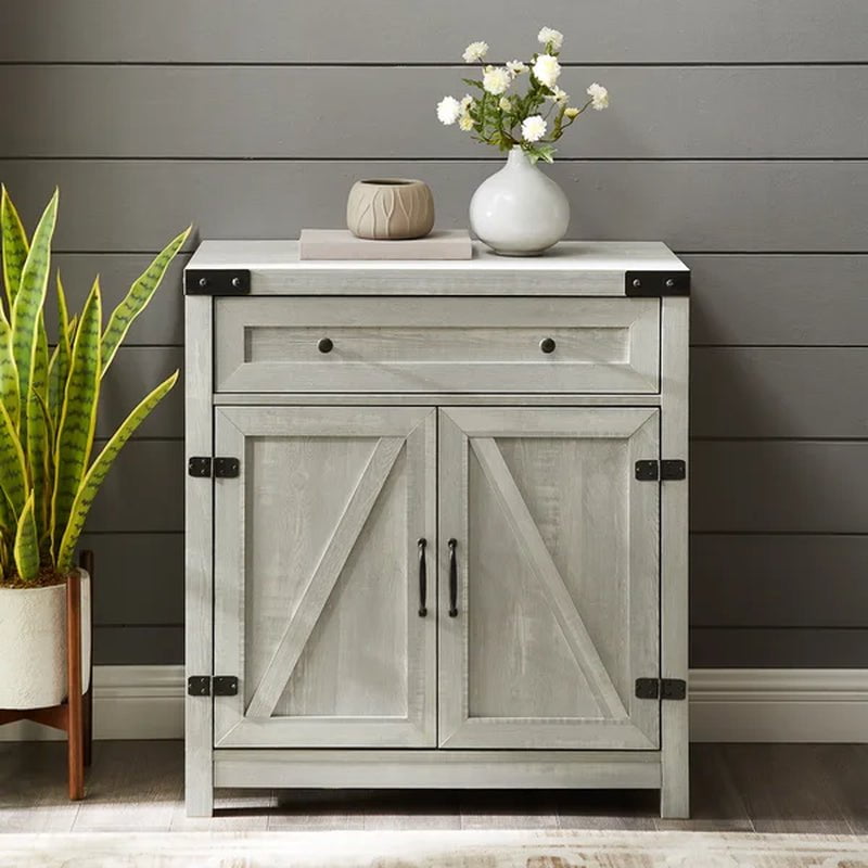 Coridon 33'' Tall 2 - Door Accent Cabinet