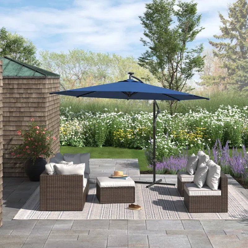 Goodspeed 120'' Lighted Cantilever Umbrella