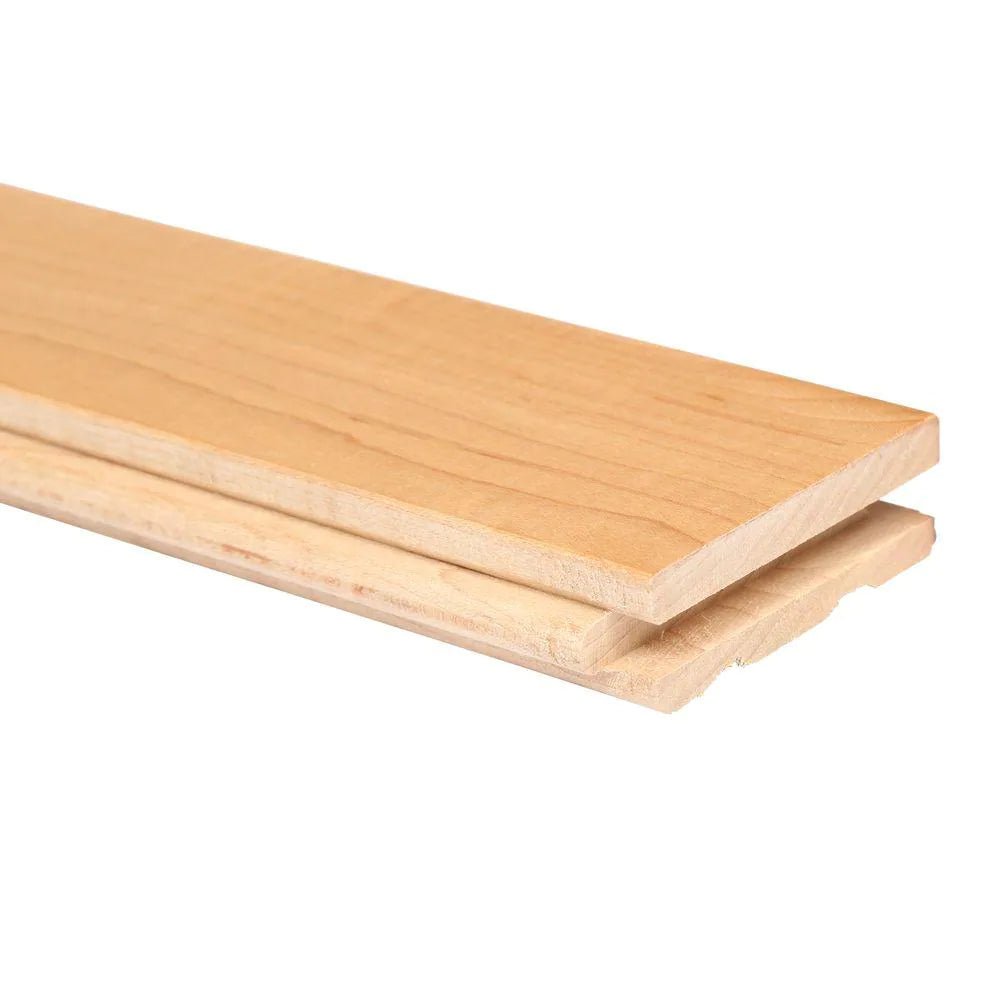 Natural Maple 3/4 In. T X 2.3 In. W Solid Hardwood Flooring (20 Sqft/Case)