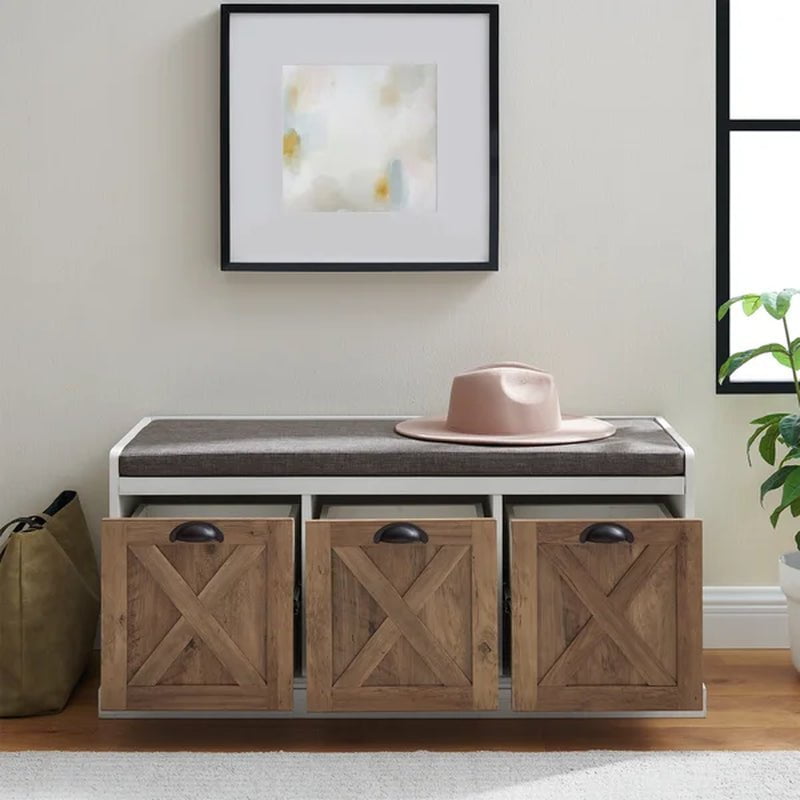 Kenia Drawers Storage Bench