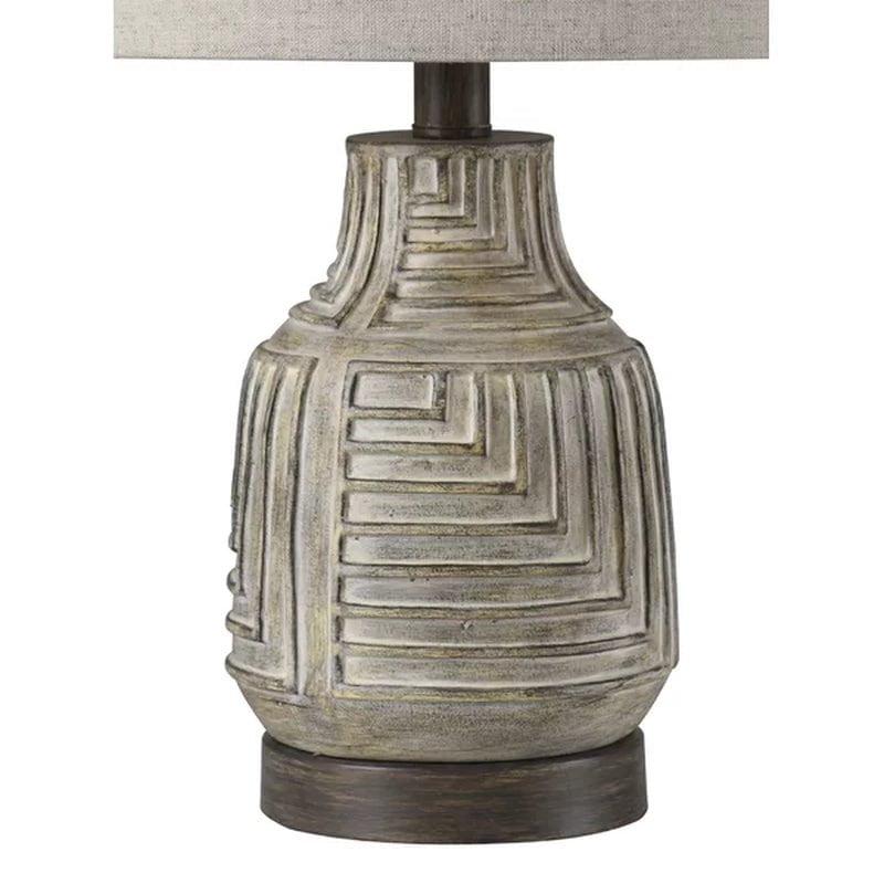 Haset Resin Table Lamp