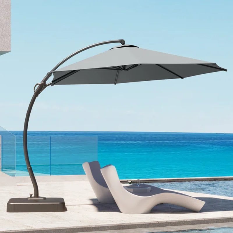 Ebonique 144'' Cantilever Umbrella