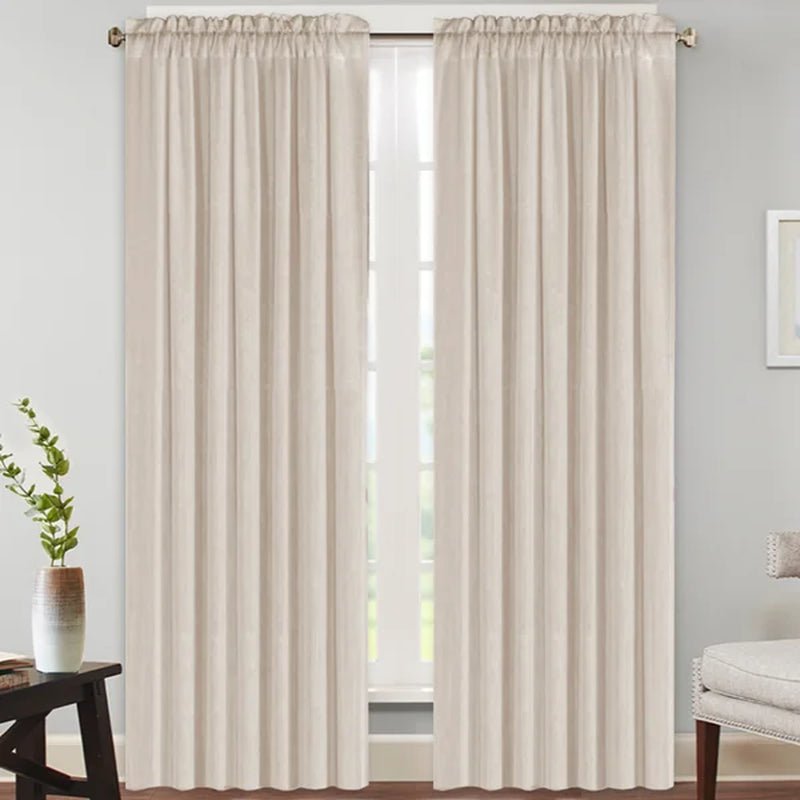 Joe Semi-Sheer Curtain Pair