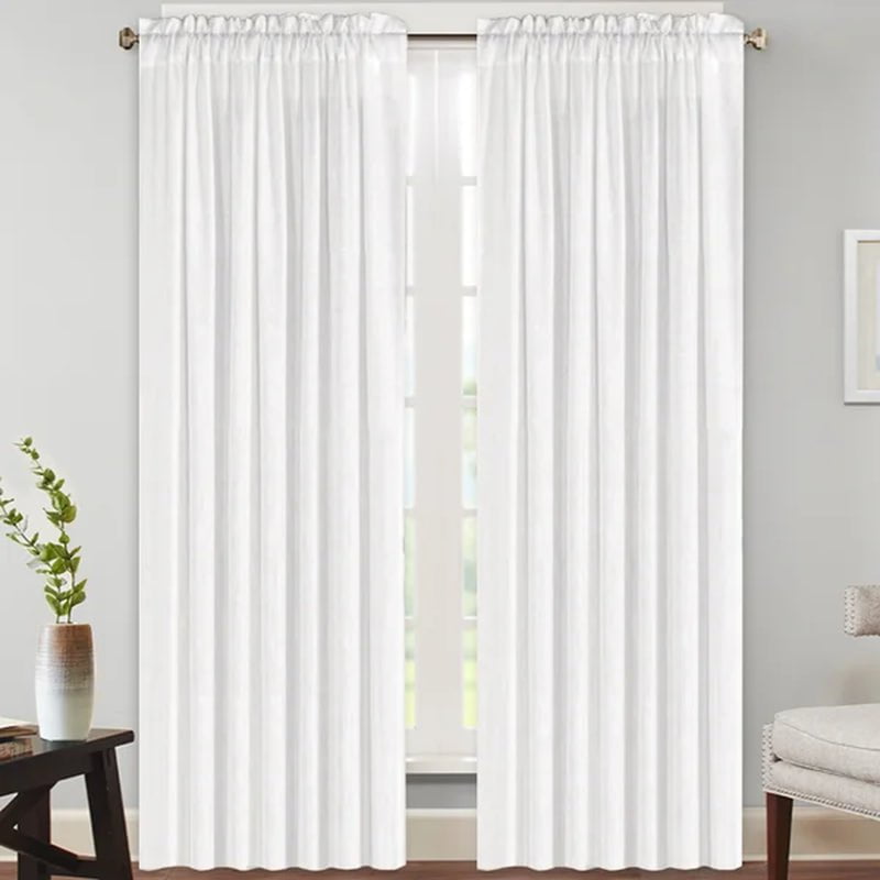 Joe Semi-Sheer Curtain Pair