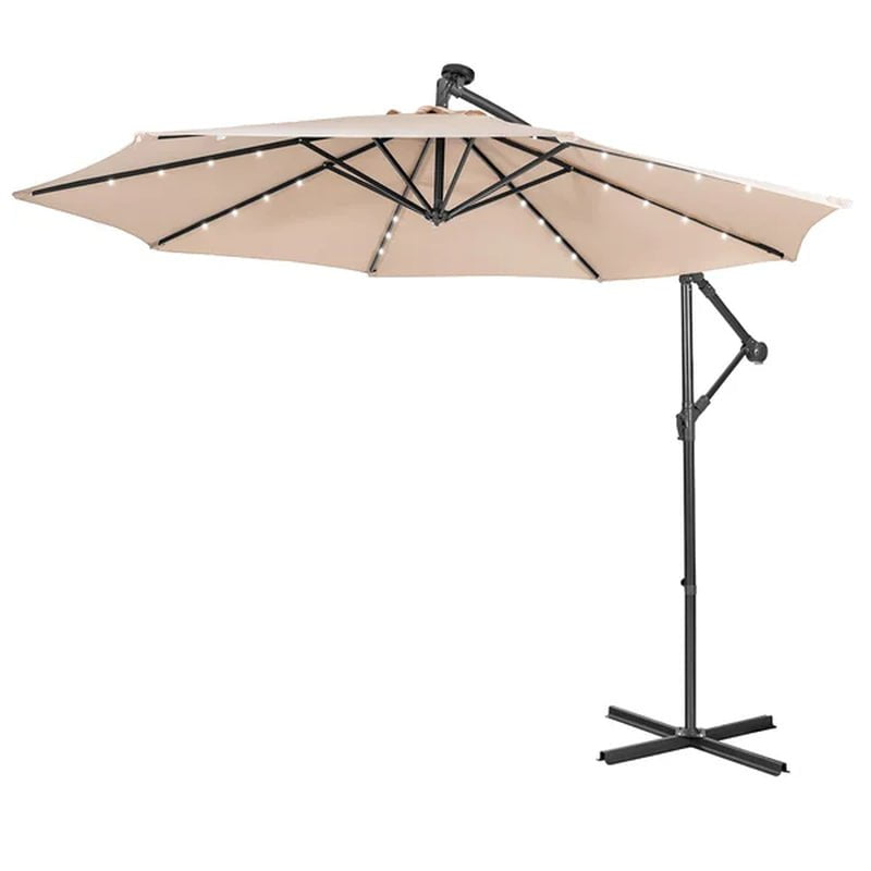 Goodspeed 120'' Lighted Cantilever Umbrella