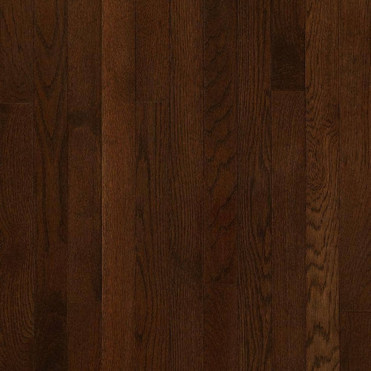 Plano Mocha Oak 3/4 In. T X 2.3 In. W Solid Hardwood Flooring (20 Sqft/Case)