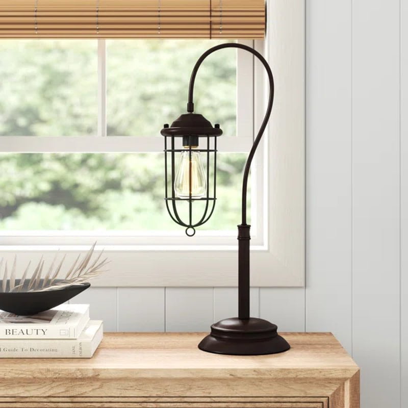 Millsboro Metal Arched Lamp