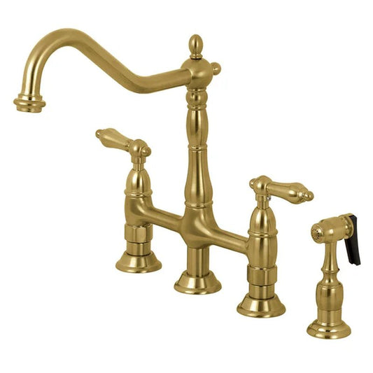Heritage Kitchen Faucet with Side Spray