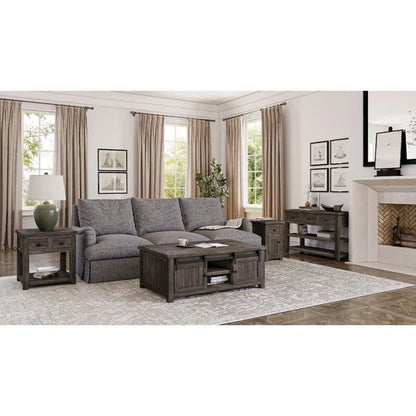 Westhoff 25'' Tall Solid Wood End Table with Storage