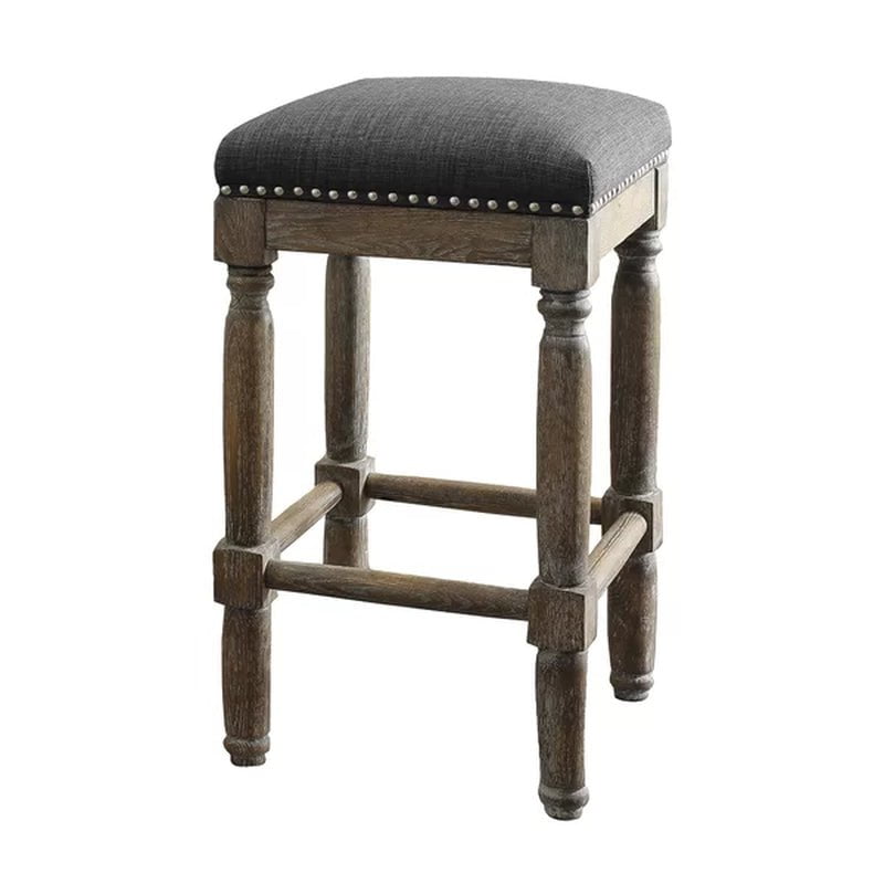 Lindell Nailhead Counter & Bar Stool