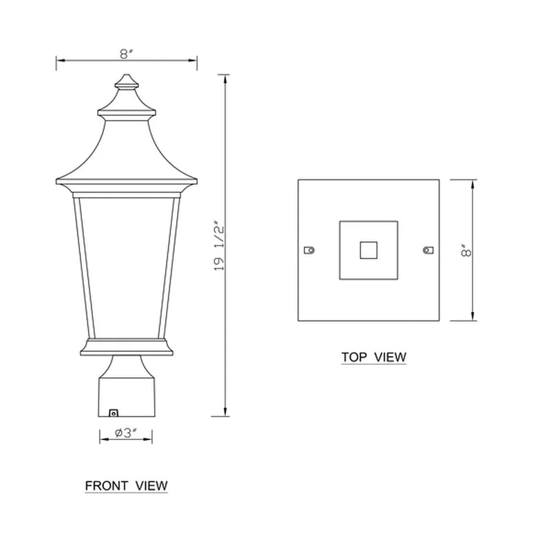 Carnkeeran Transparent Lantern Head