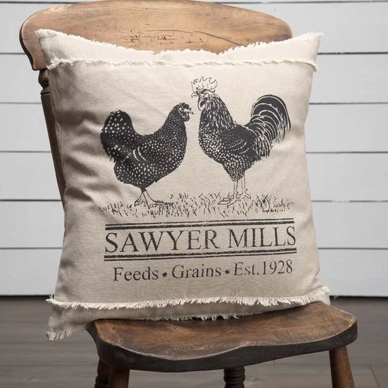 Surikova Fringed Throw Pillow