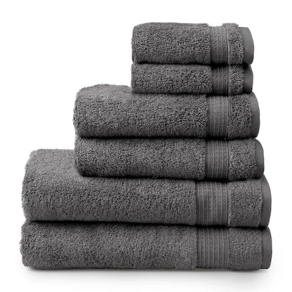 Noah 6 Piece Turkish Cotton Towel Set