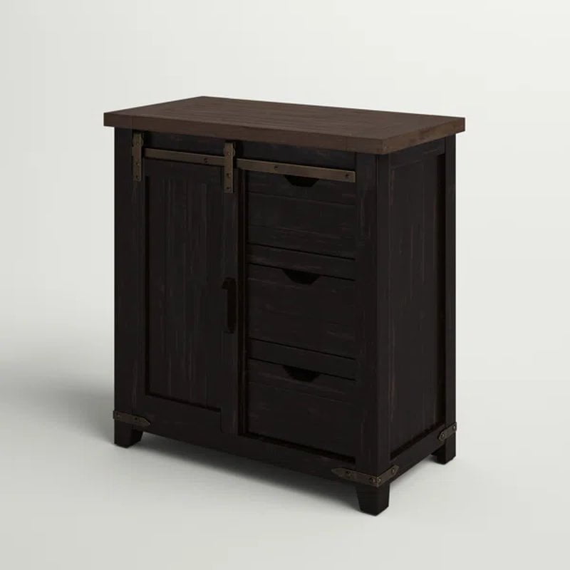 Westhoff 34'' Tall 1 - Door Accent Cabinet