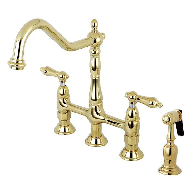 Heritage Kitchen Faucet with Side Spray