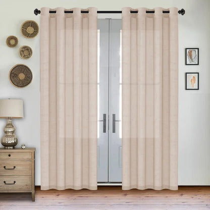 Sheer Curtain Pair