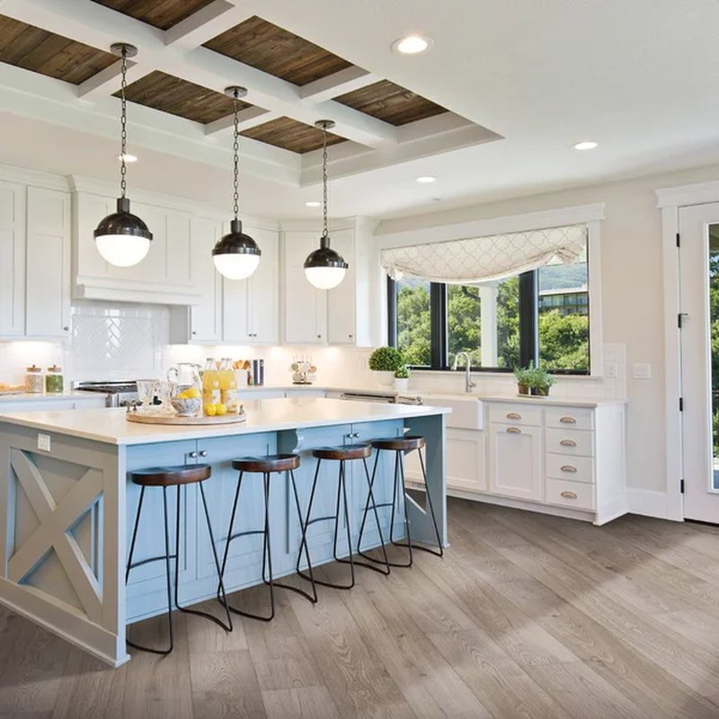 Elite Gibbonburg Waterproof Laminate Plank Flooring with Maximum Scratch Protection and Pressed Hydroseal Edge, 7.5" X 54.68" X 12MM