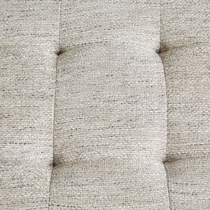 Highland Tufted Accent Bench with Shelf