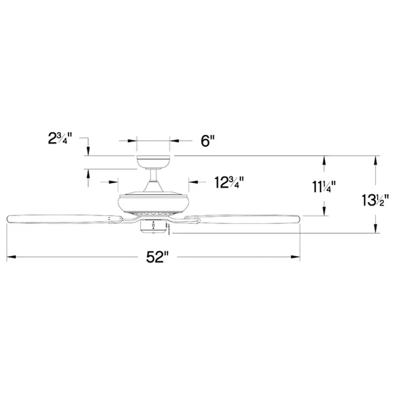 Harty 52'' Ceiling Fan