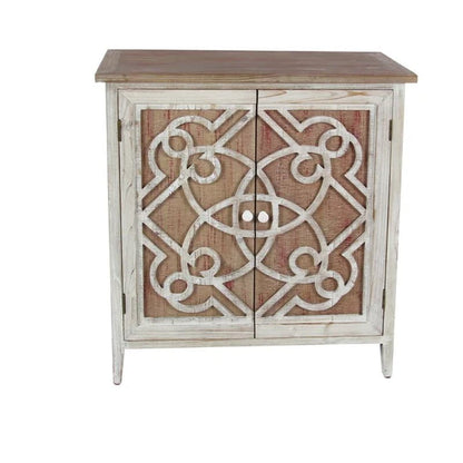 Czarnecki 31'' Tall Solid Wood Accent Cabinet