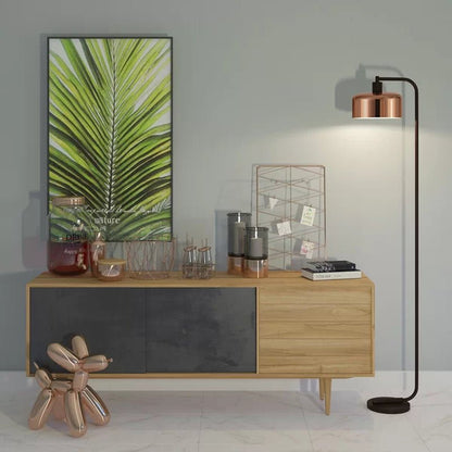 Dayla 57" Arched Floor Lamp