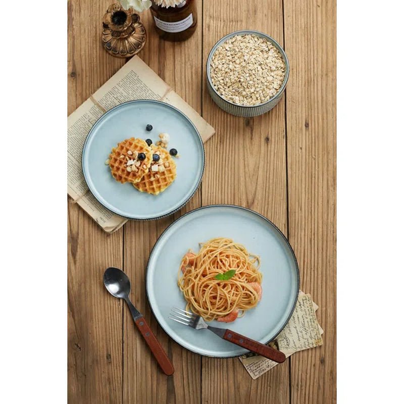 Paytan Stoneware Dinnerware Set - Service for 4