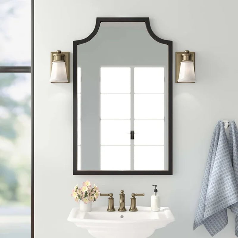 Otha Arch Metal Wall Mirror