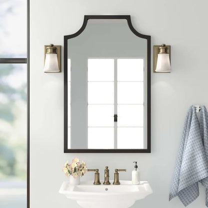Otha Arch Metal Wall Mirror