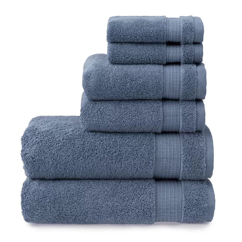 Noah 6 Piece Turkish Cotton Towel Set