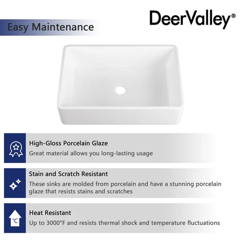 Feast 33" L X 20" W Farmhouse Kitchen Sink with Sink Grid and Basket Strainer