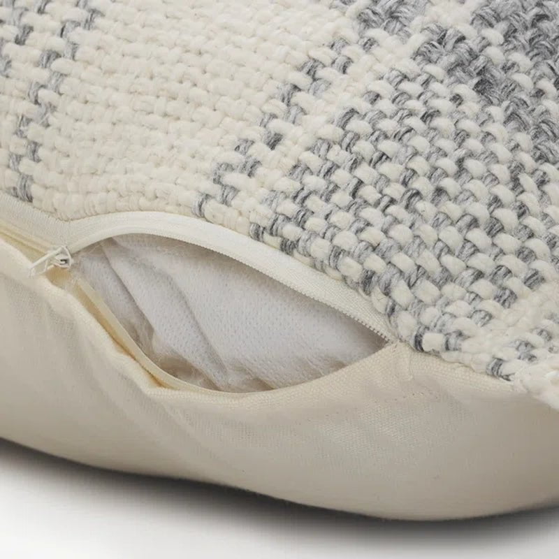Basharat Fringed Throw Pillow