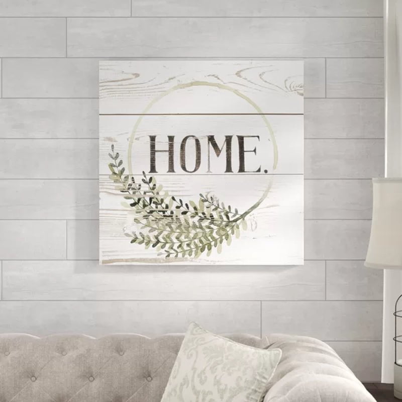 Family Farmhouse I by Grace Popp - Wrapped Canvas Textual Art