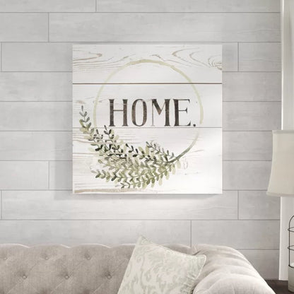 Family Farmhouse I by Grace Popp - Wrapped Canvas Textual Art
