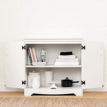 Farnel 32.5'' Tall 2 - Door Accent Cabinet