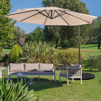 Goodspeed 120'' Lighted Cantilever Umbrella