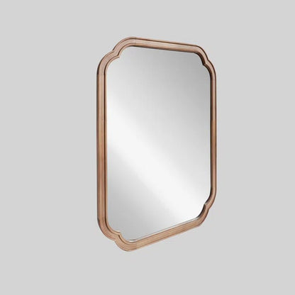 Rectangle Wood Wall Mirror