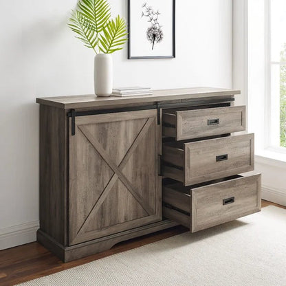 Ismay 56'' Wide 3 Drawer Sideboard