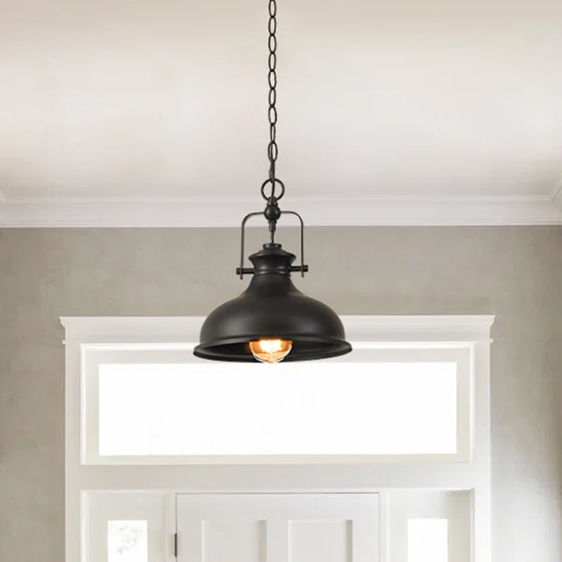 Waynetown 1 - Light Single Dome Pendant