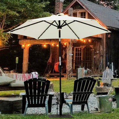 Froehlich 90'' Lighted Market Umbrella