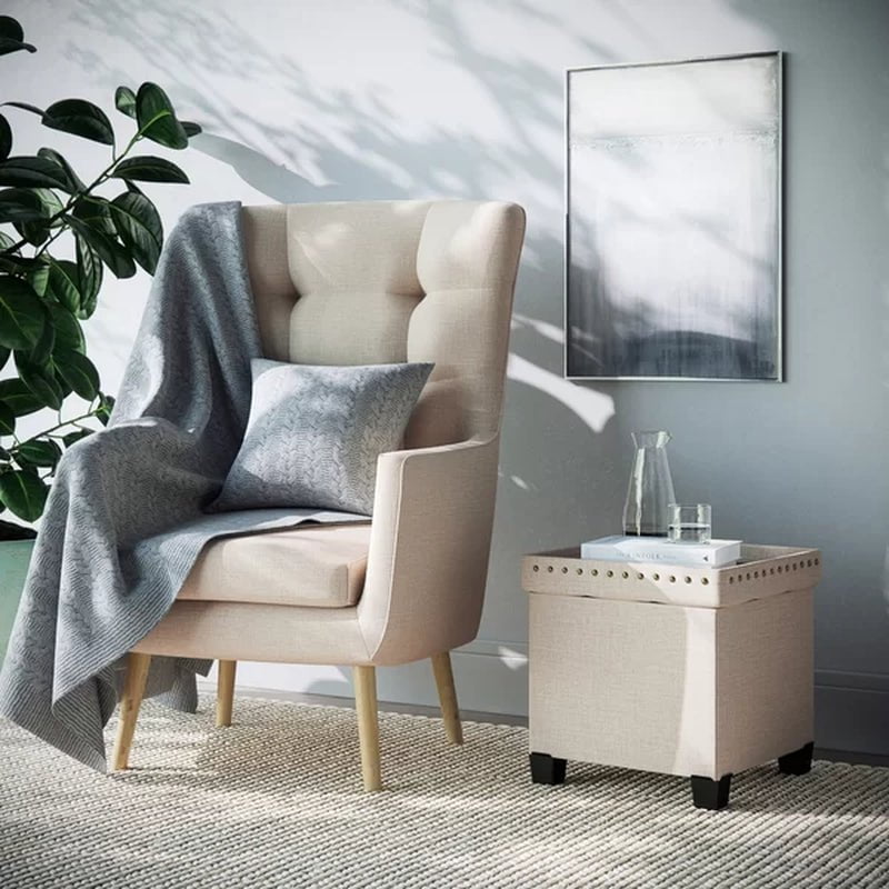 Revell Upholstered Ottoman
