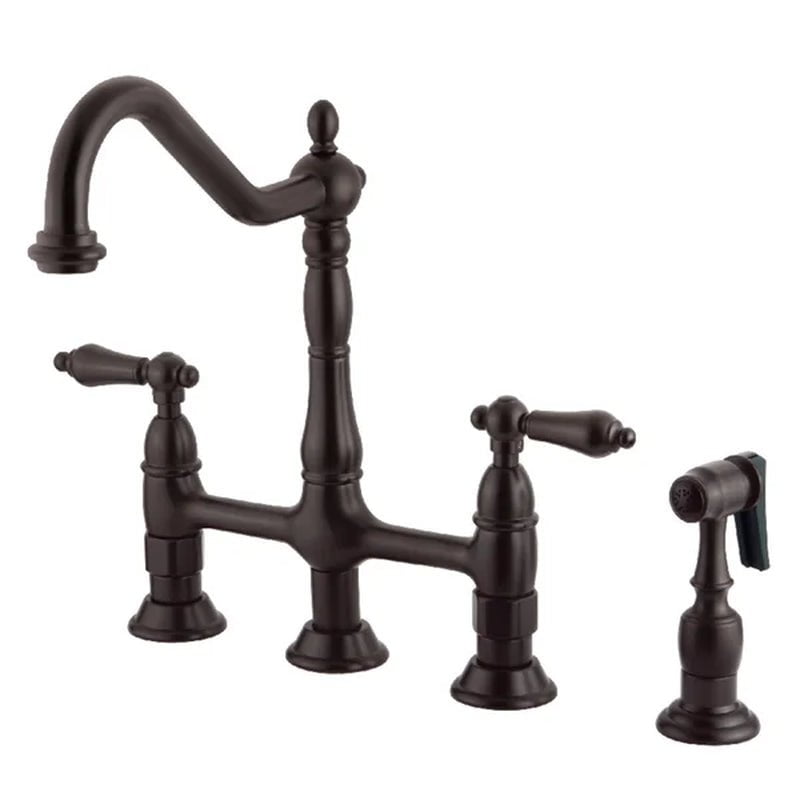 Heritage Kitchen Faucet with Side Spray