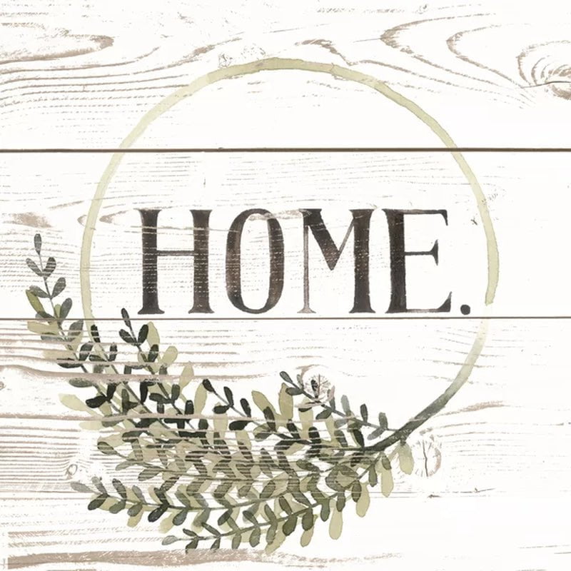 Family Farmhouse I by Grace Popp - Wrapped Canvas Textual Art
