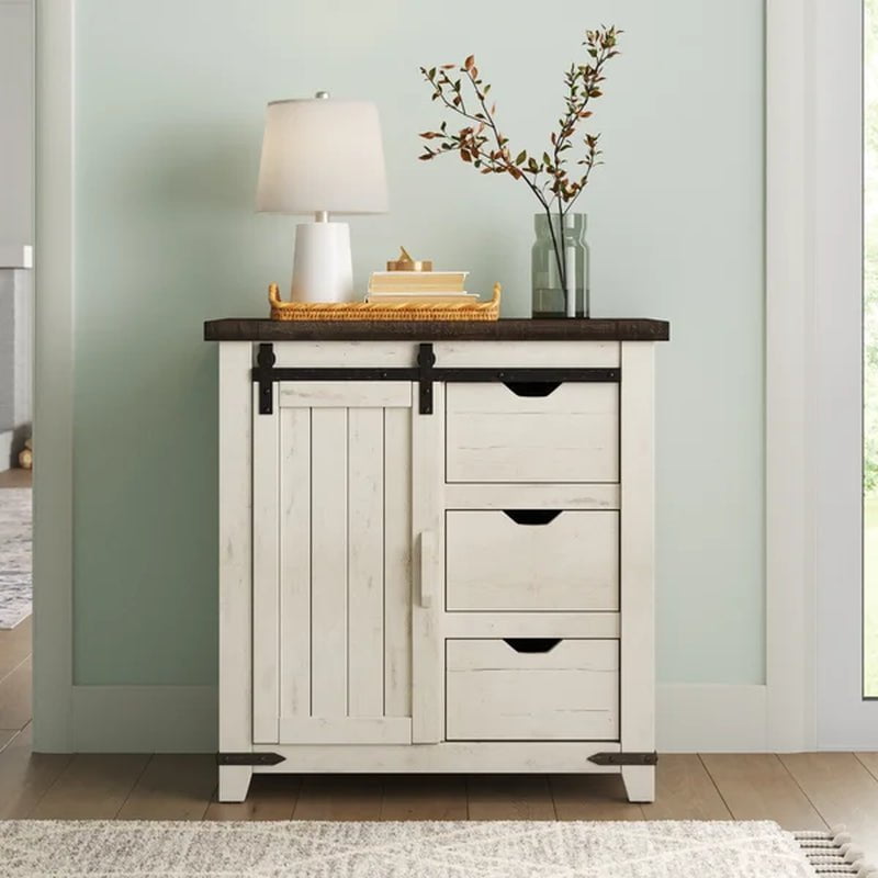 Westhoff 34'' Tall 1 - Door Accent Cabinet