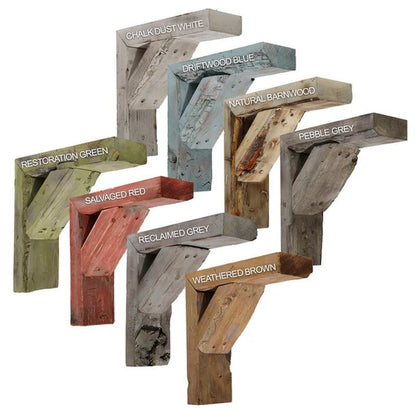Vintage Farmhouse Bracket, Barnwood Collection