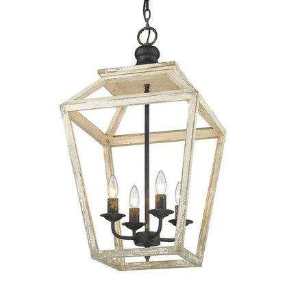 Massillon 4 - Light Dimmable Lantern Geometric Chandelier