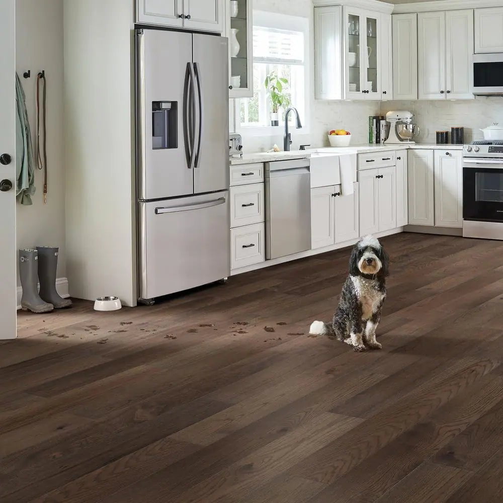 Timber Wolf Hickory 2/7 In. T X 6.5 In. W Waterproof Engineered Hardwood Flooring (21.8 Sqft/Case)