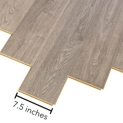 Elite Gibbonburg Waterproof Laminate Plank Flooring with Maximum Scratch Protection and Pressed Hydroseal Edge, 7.5" X 54.68" X 12MM